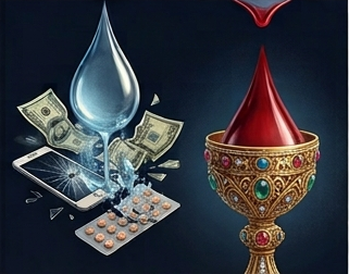 Tear Transmuting into Chalice